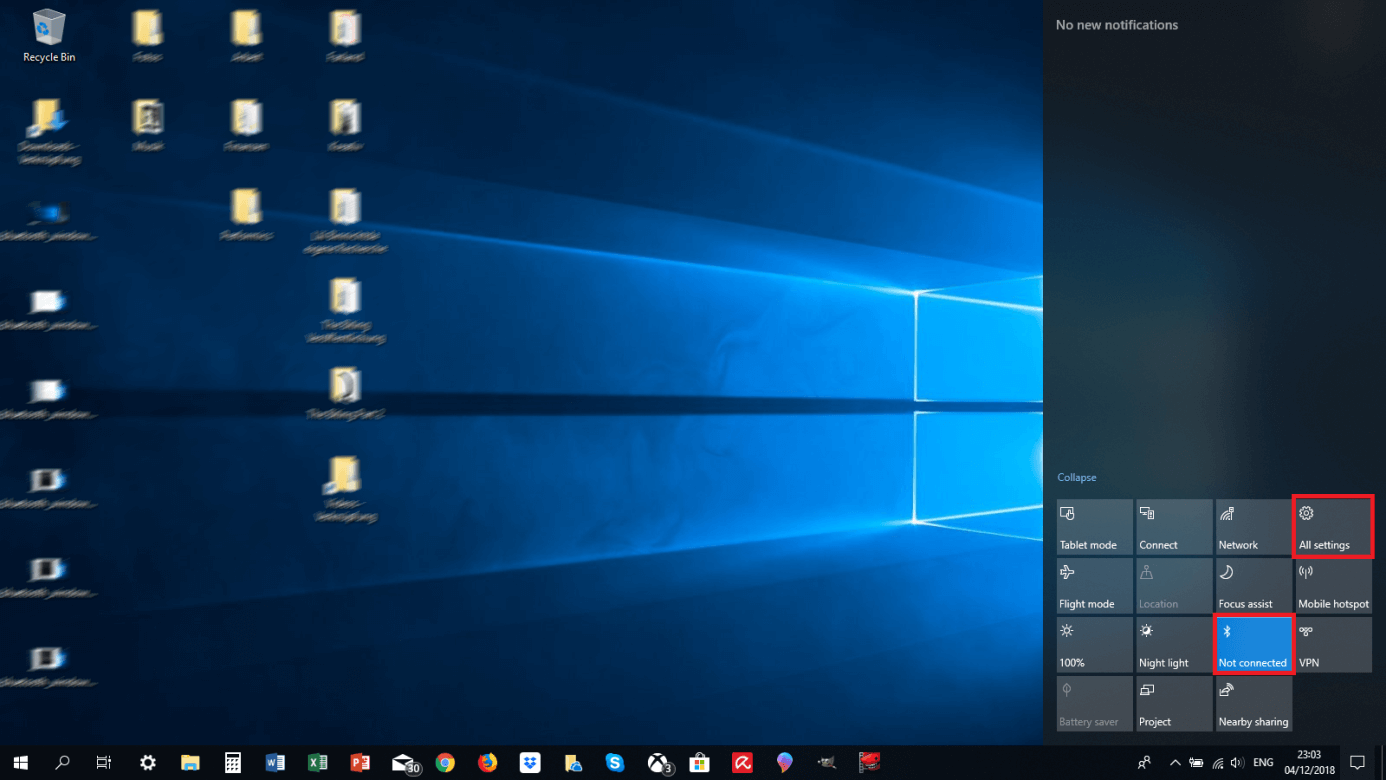 Usar Bluetooth en Windows 7 para enviar y recibir archivos