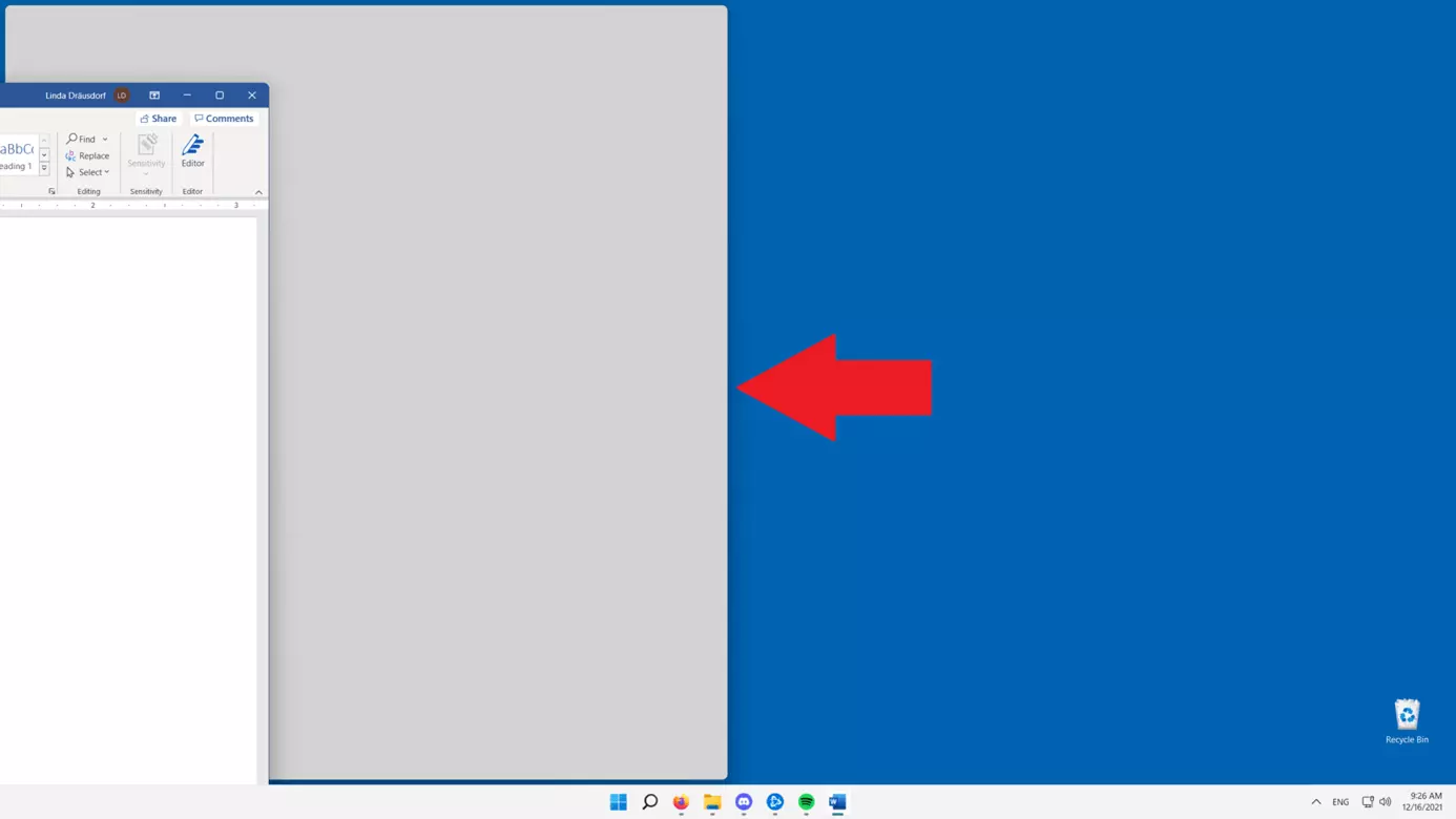 Dividir pantalla en Windows 11 (dos ventanas)