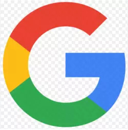 Captura de pantalla del favicón de Google