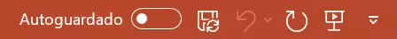 PowerPoint: activar la función de autoguardado