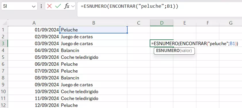 Formato condicional en ENCONTRAR