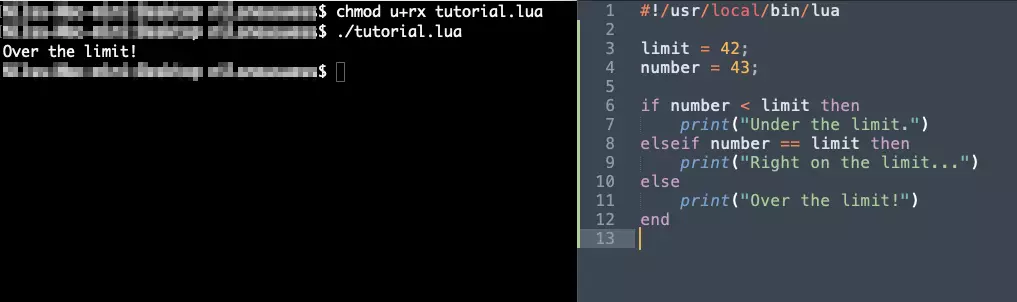 Hacer ejecutable el código Lua usando un hashbang