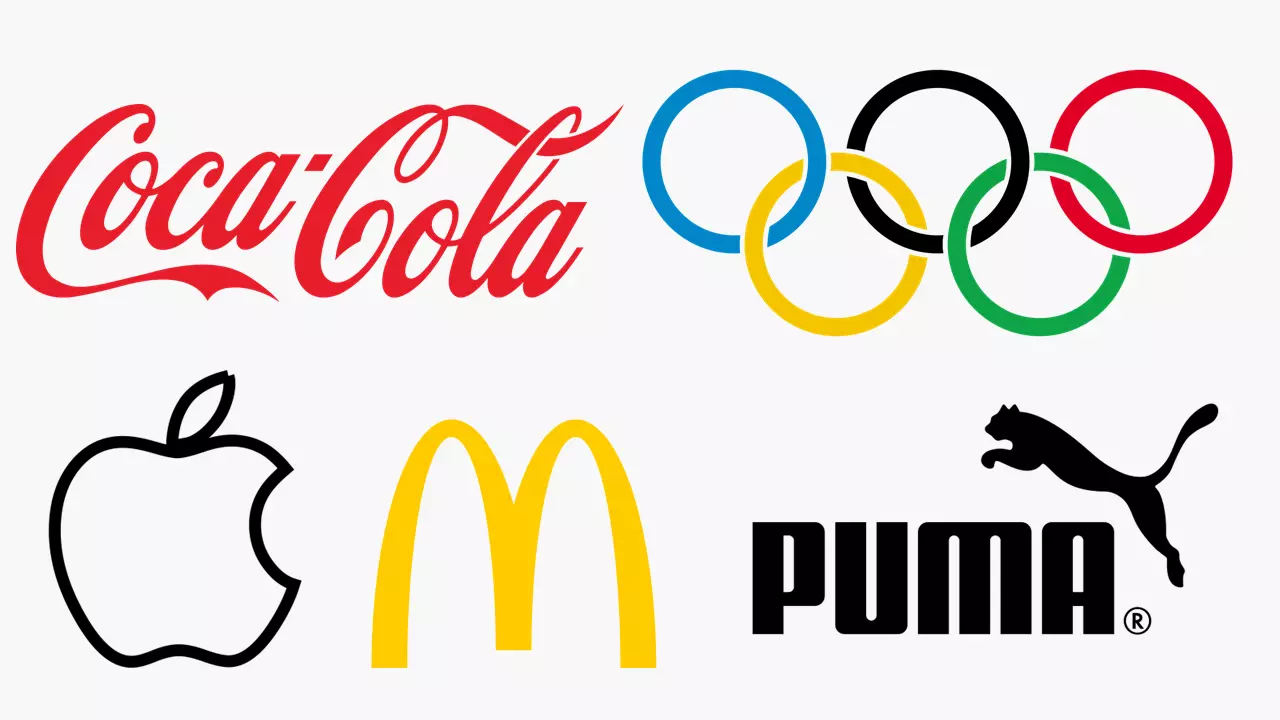 Ejemplos de logos conocidos en todo el mundo