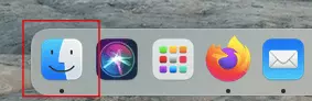 Icono del Finder en el Dock