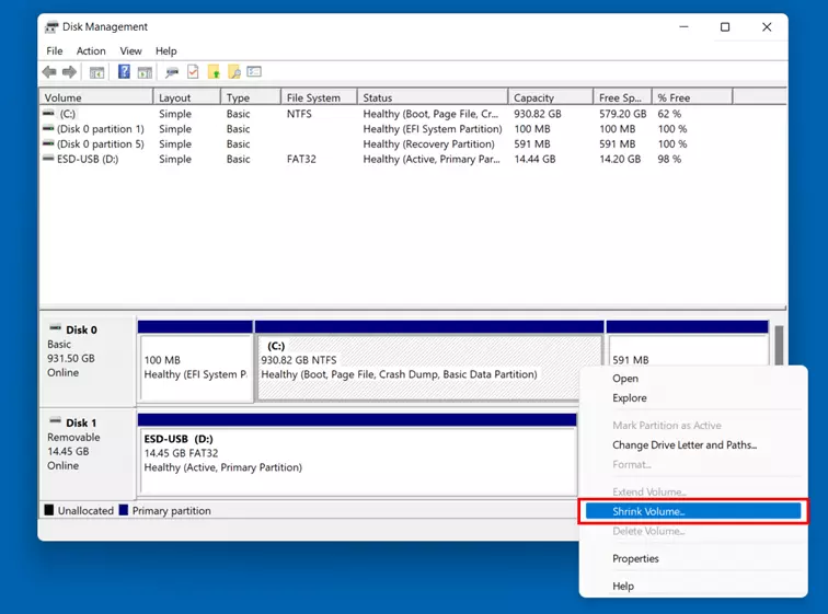 Reducir volumen en Windows 11